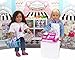 Sophia's 18 Inch Doll Play Scene Backdrop, serves as a Doll House for American Doll Furniture For 18 Inch American Girl Dolls and More! Reversible Ice Cream Parlor & Beauty Parlor Playscene
