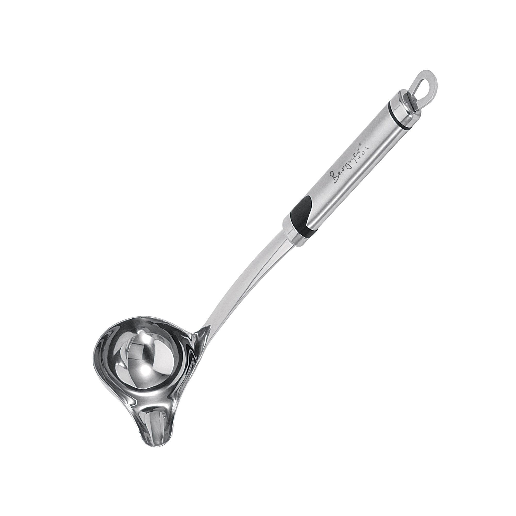 Bergner Gizmo Gravy Ladle, Silver, 29 cm