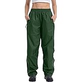 Ourcan Over Pants Rain Pants Women Waterproof Pants Lightweight Breathable Hiking Cycling Outdoor with Pocket