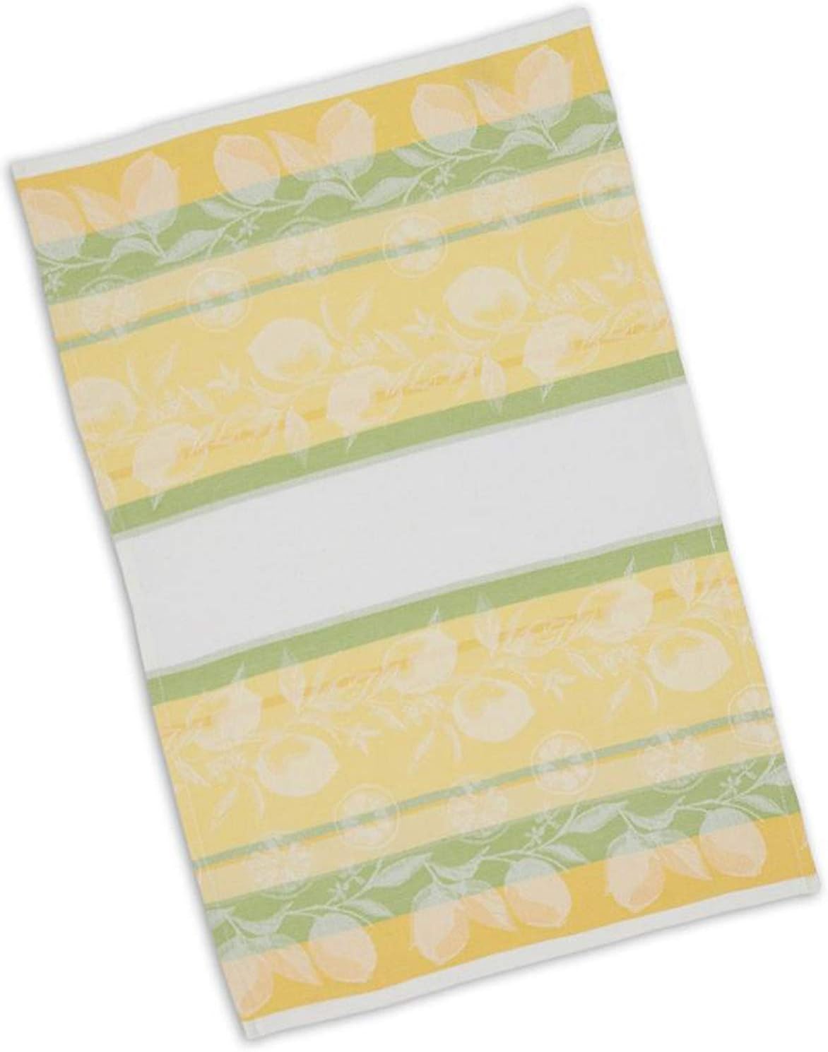 Design Imports Lemon Bliss Table Linens, 18-Inch by 28-Inch Dishtowel, Limoncello Stripe: Home & Kitchen