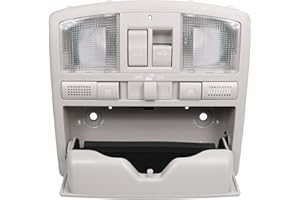 RALZAOTO Overhead Console Map Reading Light w/Sunroof Switch Compatible with Mazda 6 2009-2013, CX-9 2010-2015 Replace# GS4C-69-970D-30 TD77-69-970D-75