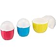 Zap Chef Microwave Egg Cooker Set, BPA-Free, 2 Small and 1 Large