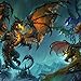 URSKYTOUS Full Square Diamond Embroidery Kit Animal Dragon 5D Diamond Painting Cross Stitch 3D Diamond Mosaic Needlework Crafts Christmas Gift,12