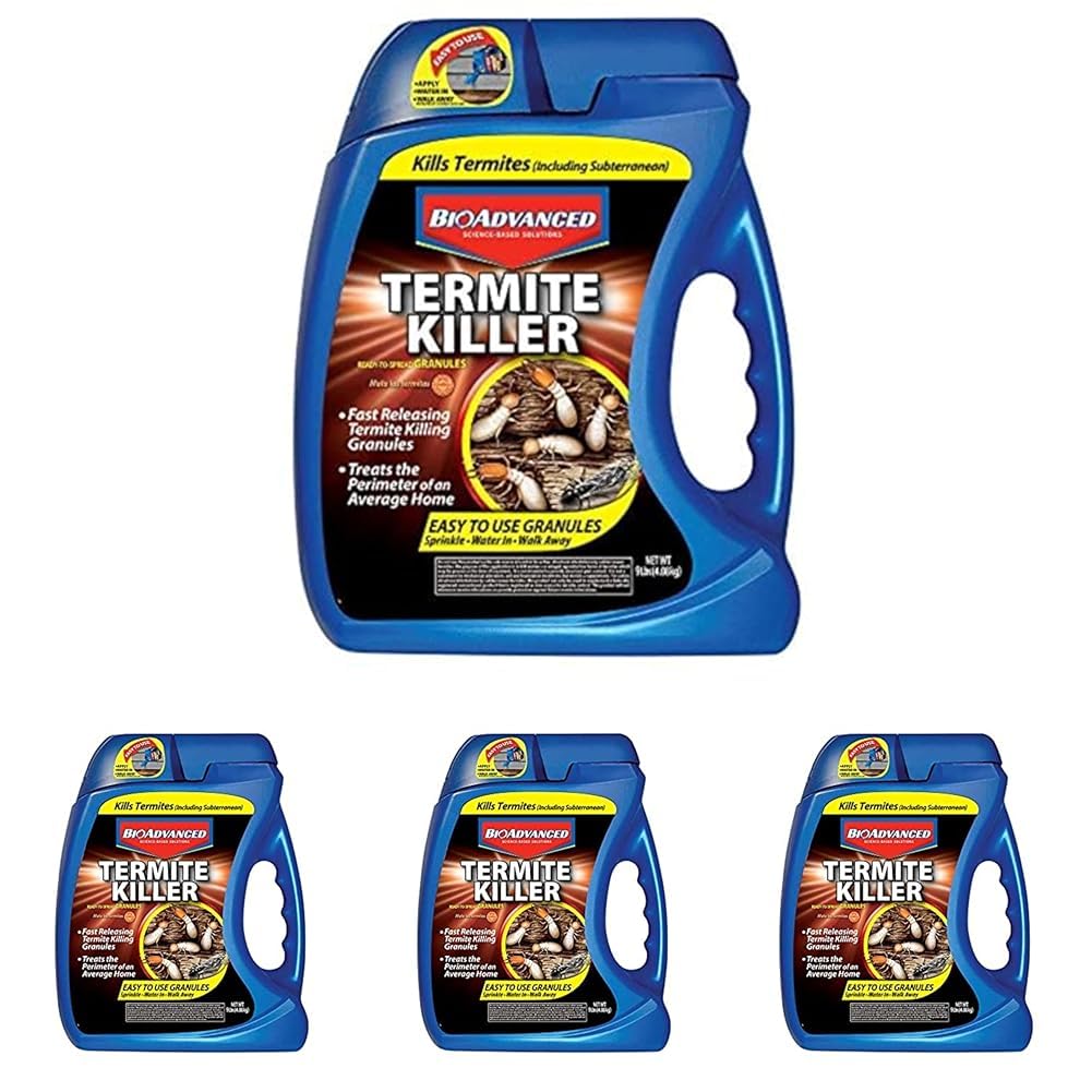 BioAdvanced Termite Killer Granules, 9 lb, 200 Linear Feet (Pack of 4) Image