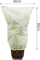 Muzhira 4pcs Plant Frost Protection Fleece Jacket 60x80cm 50g/m² view 6
