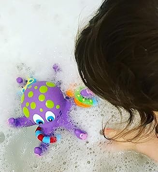 nuby octopus hoopla bathtime toy