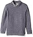 Burt's Bees Baby Boys' Organic Applique Loose Pique Sweatshirt, Starry Night, 3 Toddler