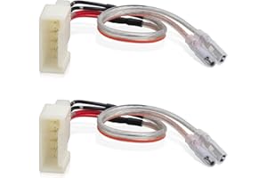 NuIth Dash Speaker Harness Connector fit for 2012-2020 Toyota Corolla/Camry/RAV4/Sienna/Highlander, Subaru 2012-2021/Lexus 20