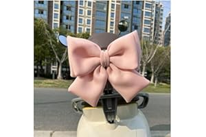 for Helmet Usual Cloth with 3D Double Layer Satin Ribbon and Decoration for Bow Fit Motorcycle All Helmet Types Material Simp