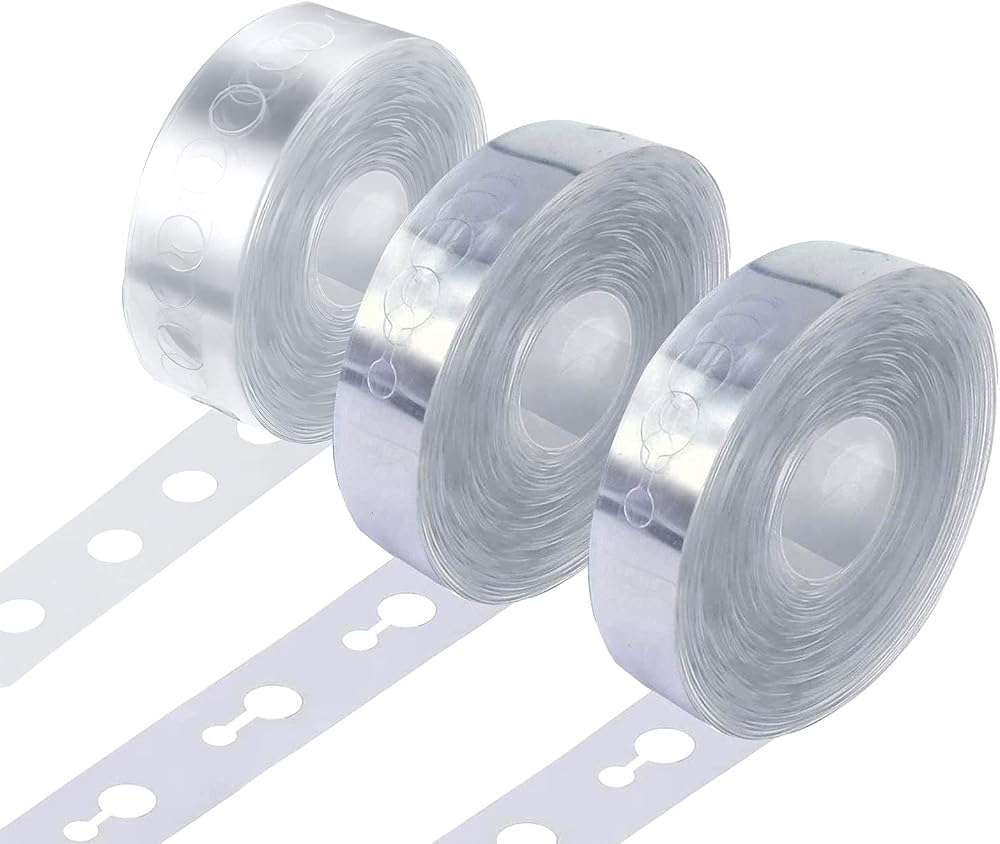 KkaFFe Balloon Arch Kit Tape Strip Single & Double Hole 5m 16ft