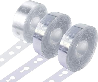 KkaFFe Balloon Arch Kit Tape Strip Single & Double Hole 5m 16ft