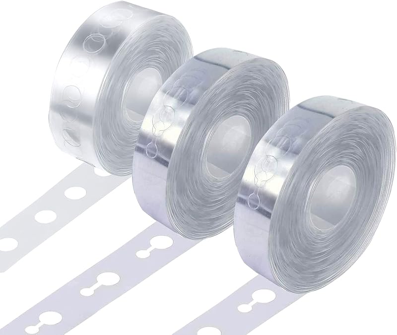KkaFFe Balloon Arch Kit Tape Strip Single & Double Hole 5m 16ft