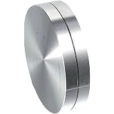 30mm Silver Metal Ceramic Clay Pottery Wheel Throwing Trimming Spinner Trim Stabilizer-Mini Pottery Wheel Metal Bearing Rotary -Rotary Disc Wheel Trimmer Tool-Resistant to Rust