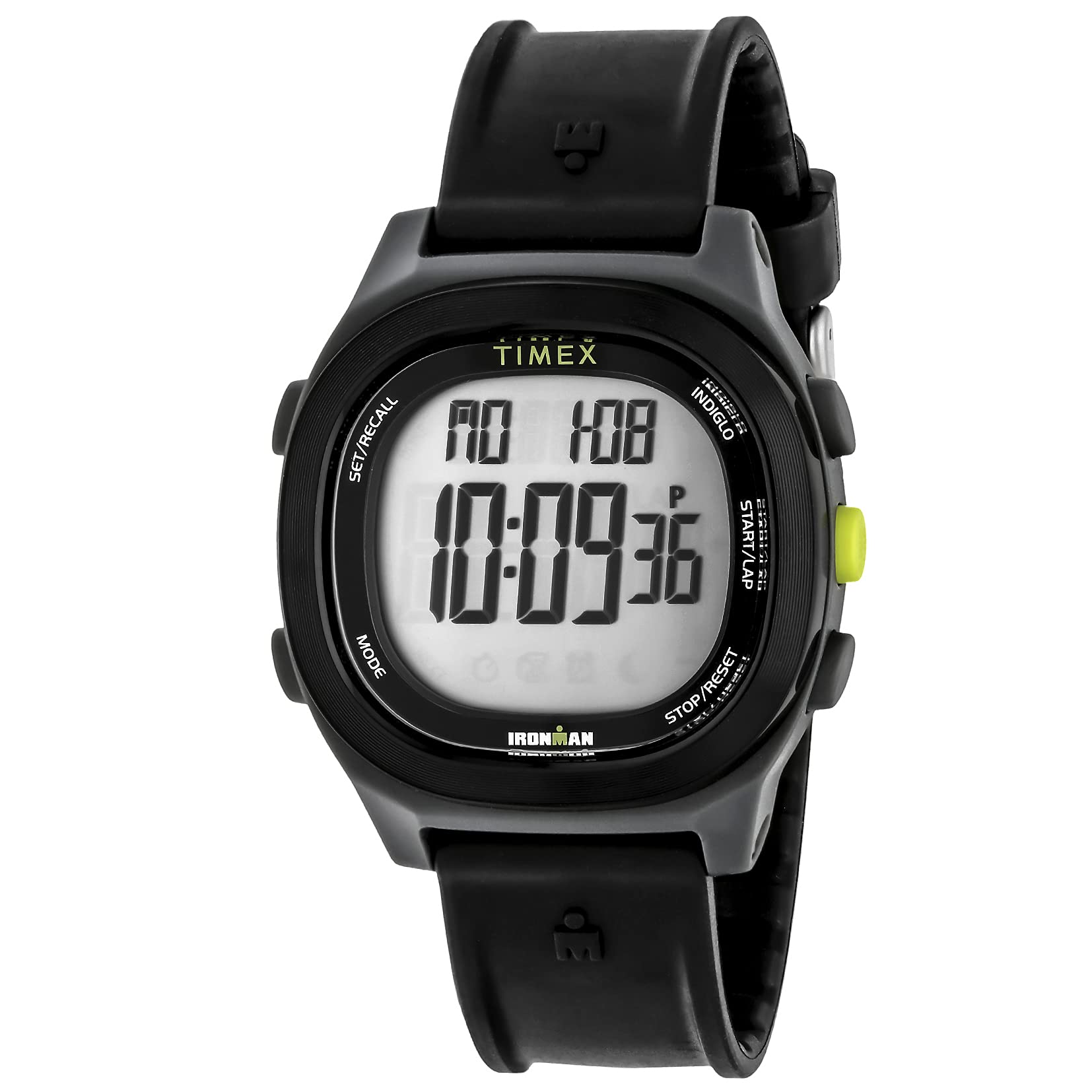 Timex Mens Digital Watch, digital Display and Resin Strap TW5M18900