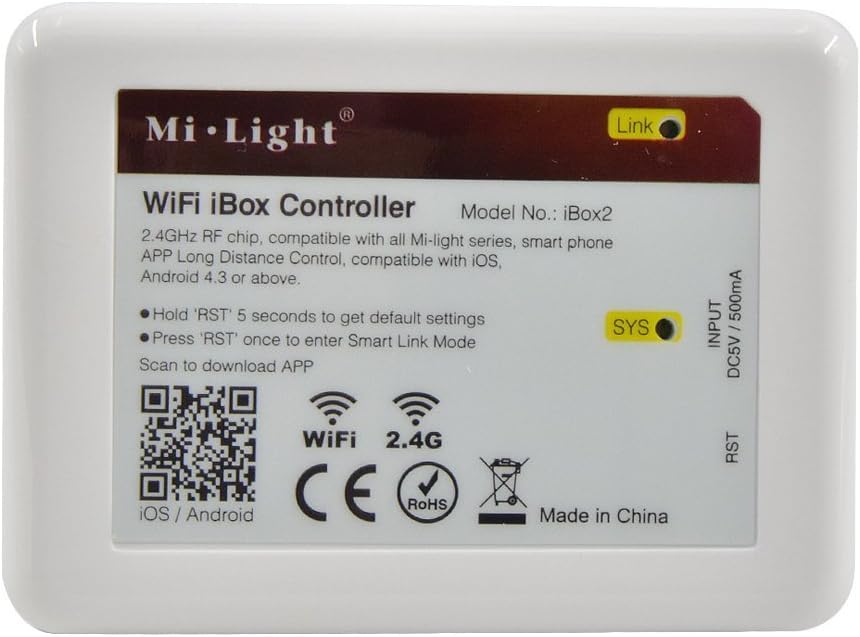 LIGHTEU, LED RGBW WiFi Hub WLAN Controller Milight