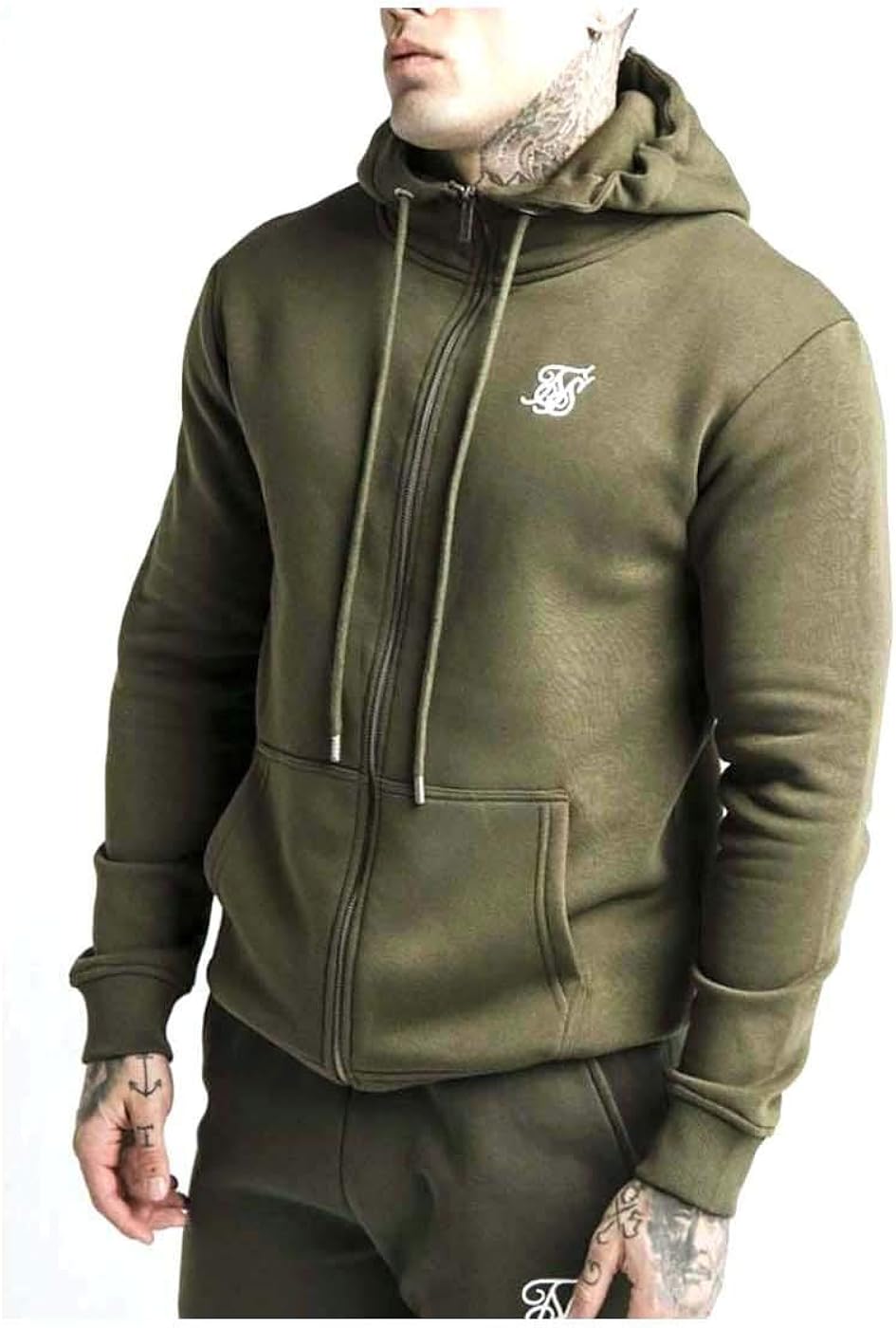 SILK HEM BAND BOYFRIEND HOODIE - MULTI HIGH CLASS HOOKAH