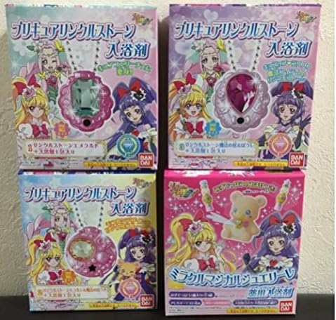 Amazon プリキュア入浴剤 全3種 1個 合計4セット アニメ 萌えグッズ 通販
