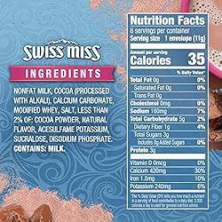 Swiss Miss Reduced Calorie Milk Chocolate Flavored
