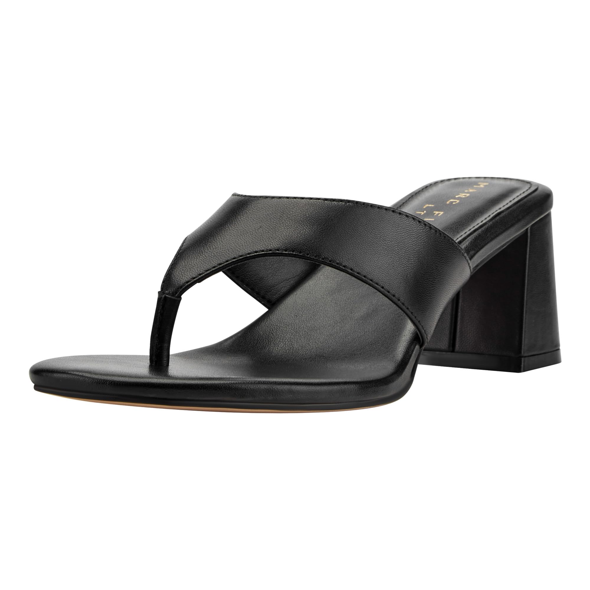 Marc Fisher LTD Women’s Arcee Black Leather 8.5 Medium