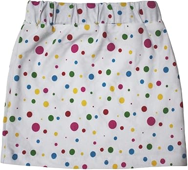 rainbow polka dot dress