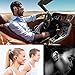 Bluetooth headset, CSBROTHER Mini Bluetooth Earphones V4.1 Wireless Sport Stereo Headphones Earpiece for iPhone 6s Plus Samsung Galaxy S6 S5 and Android Phones(Black)