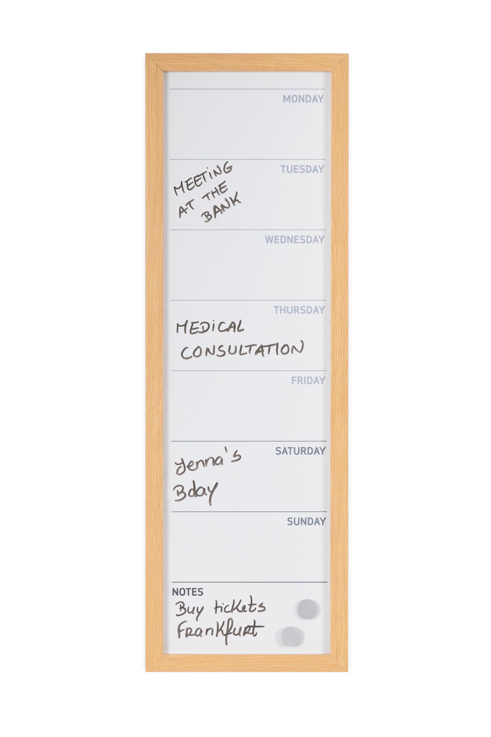 Bi-Office Table Planner Vertical Pin 60x20 Pin