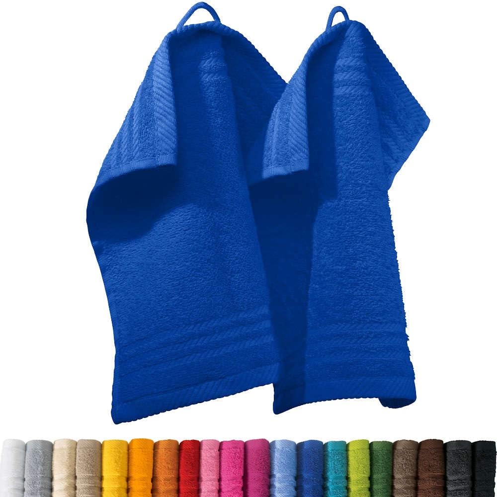 REDBEST 2-pack face cloths New York royal blue size 30x30 cm