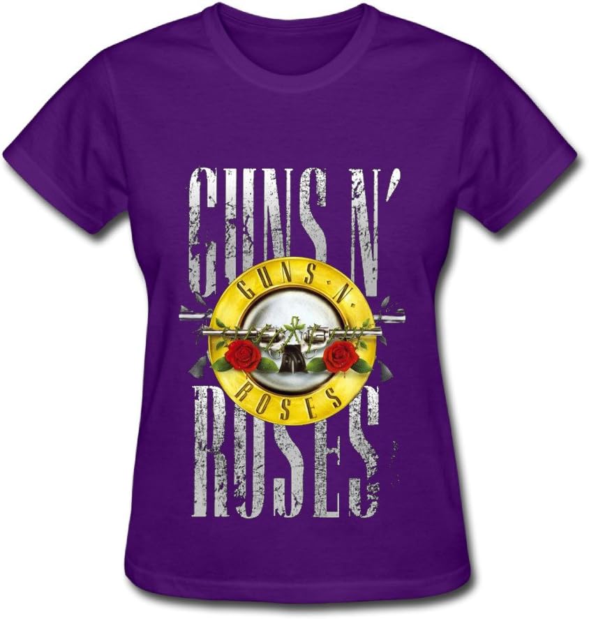 Love Guns N' Roses Not in This Lifetime Tour Fan Logo T Shirt for Women