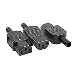 uxcell 3Pcs AC250V 10A IEC320 C13 Female 3