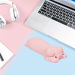 2Pcs Mouse Wrist Rest, CHUYI Cute Pig Shape