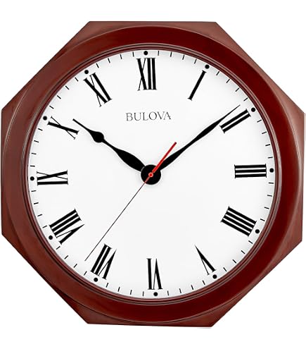 Amazon.com: Bulova Vineyard Illuminated Wall Clock C4886 | 22