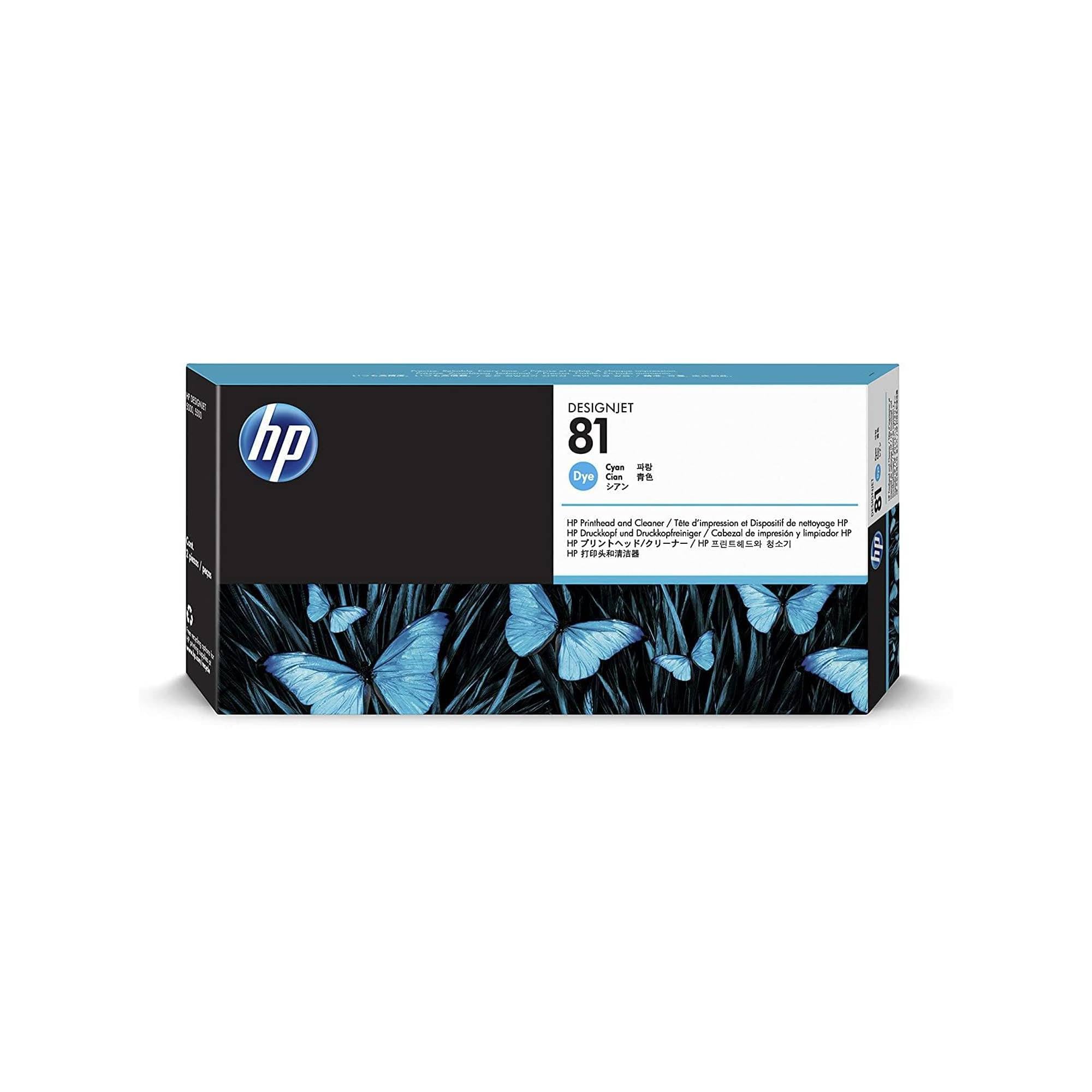 HP C4951A Print Head + Cleaner No 81 Cyan