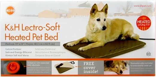 k&h heated dog bed