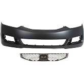 Garage-Pro Bumper Cover KIT Compatible with Honda Civic 2009-2011 Front