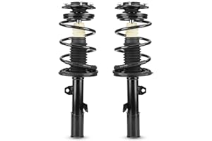 ILONPA Front Left & Right Side Struts w/Coil Springs Shock Absorbers for 2005-2010 Scion tC Replace for 172391 172390 (Set of 2)