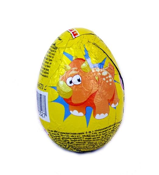Dinosauria (Dinosaur) Milk Chocolate Surprise Egg Zaini Amazon.co.uk