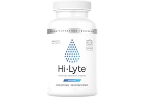 Hi-Lyte Electrolyte Replacement Capsules | Rapid Rehydration Supplement | Vegan & Keto Friendly | Gentle on Stomach | Magnesium, Potassium, Sodium | 100 Capsules