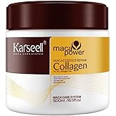 Karseell Collagen Hair Treatment Deep Repair Conditioning Argan Oil Collagen Hair Mask Essence for Dry Damaged Hair All Hair 