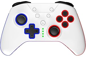 SANGDER Wireless Controller for Xbox one game Compatible with Xbox one, Xbox oneX/S,Series X/S/PC Windows,with 2.4GHz Wireless Adapter,3.5mm Audio Jack(White)