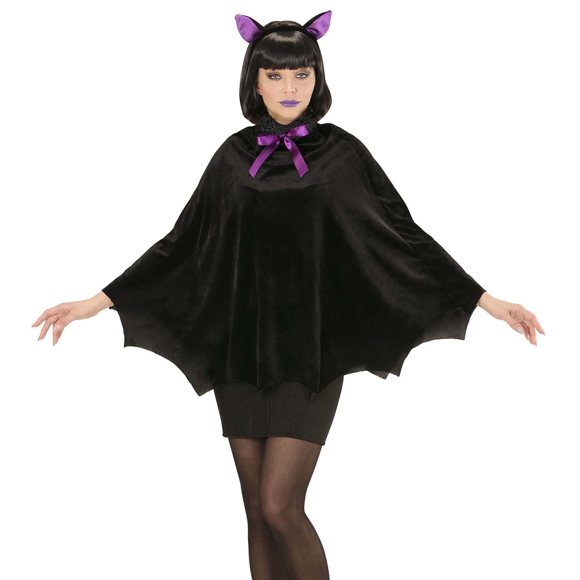 Widmann 96893 Bat Adult Costume, One Size