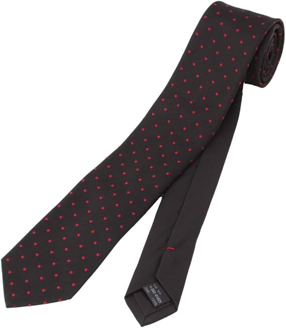 Amazon クール ストラティン Cool Sttruttin Co シルクピンドットナロータイ レッド系 962 00 ネクタイ 通販