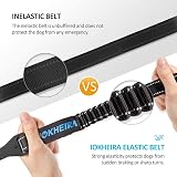 IOKHEIRA Dog Seat Belt Car Harness ISOFIX LATCH Safety Belt 50-80cm view 4