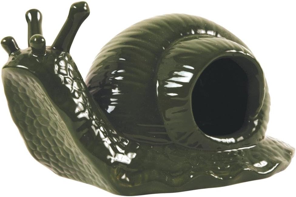 Selections Ceramic Snail Shaped Slug Beer Trap Amazon.co.uk Garden