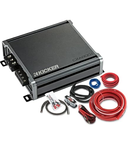 Amazon.com: KICKER CXA800.1 Amplificador de audio para coche mono