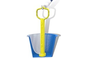 The Skimmie Sock Lock XL - Weighted Pool Skimmer Basket Handle | Secures Skimmer Socks, Easy 1/4 Turn Removal | Keeps Skimmer Socks in Place | Ideal for Pool Cleaning & Filtration System Maintenance