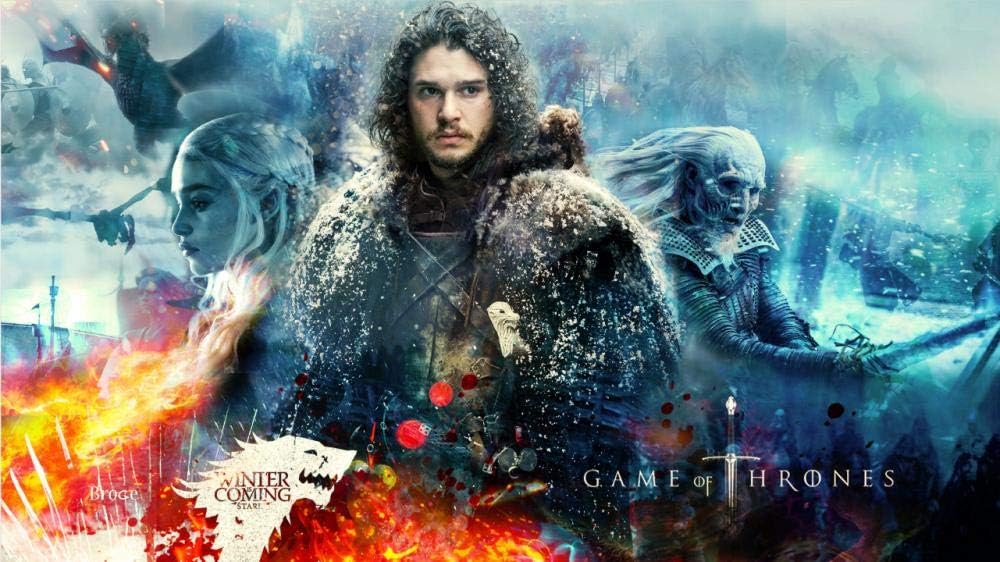 gusbyy jigsaw puzzles for grown ups 1000 piece for children for adults toy Wooden Game game of Thrones Boy and girl birthday gifts