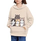 Ystardream Teen Girl Sweatshirts Clothes Kids Hoodies with Strings Long Sleeve