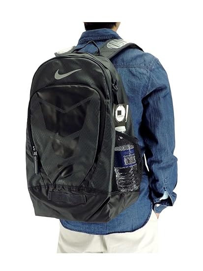 nike air max metallic silver backpack