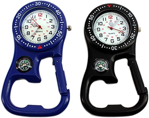 waterproof carabiner watch