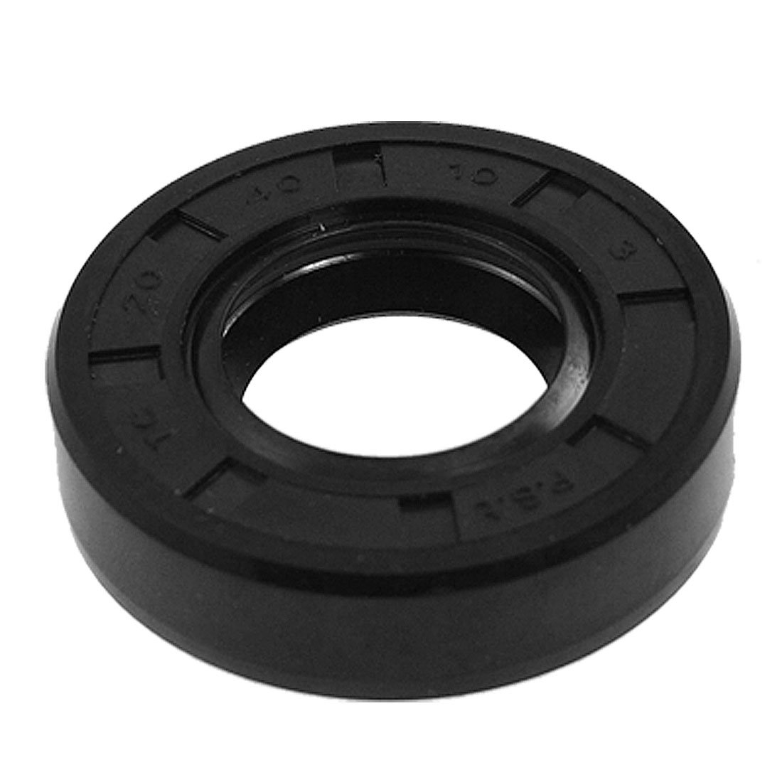 sourcing map Metric Rotary Shaft Oil Seal 20x40x10mm TC Double Lipped